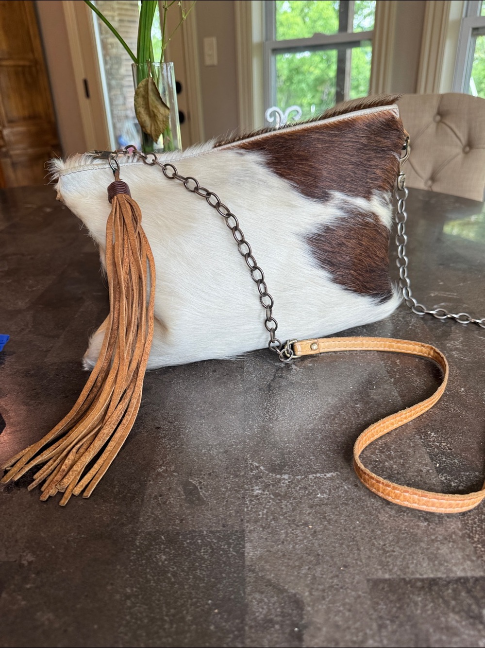 Genuine Cowhide leather purse